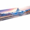 queence Gewürzregal Matterhorn Gebirge - Gewürzhalter aus Acrylglas - Küchenorganizer