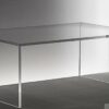 Design Objekte TV-Brücke Acryl TV-Konsole Brücke in eckiger Form